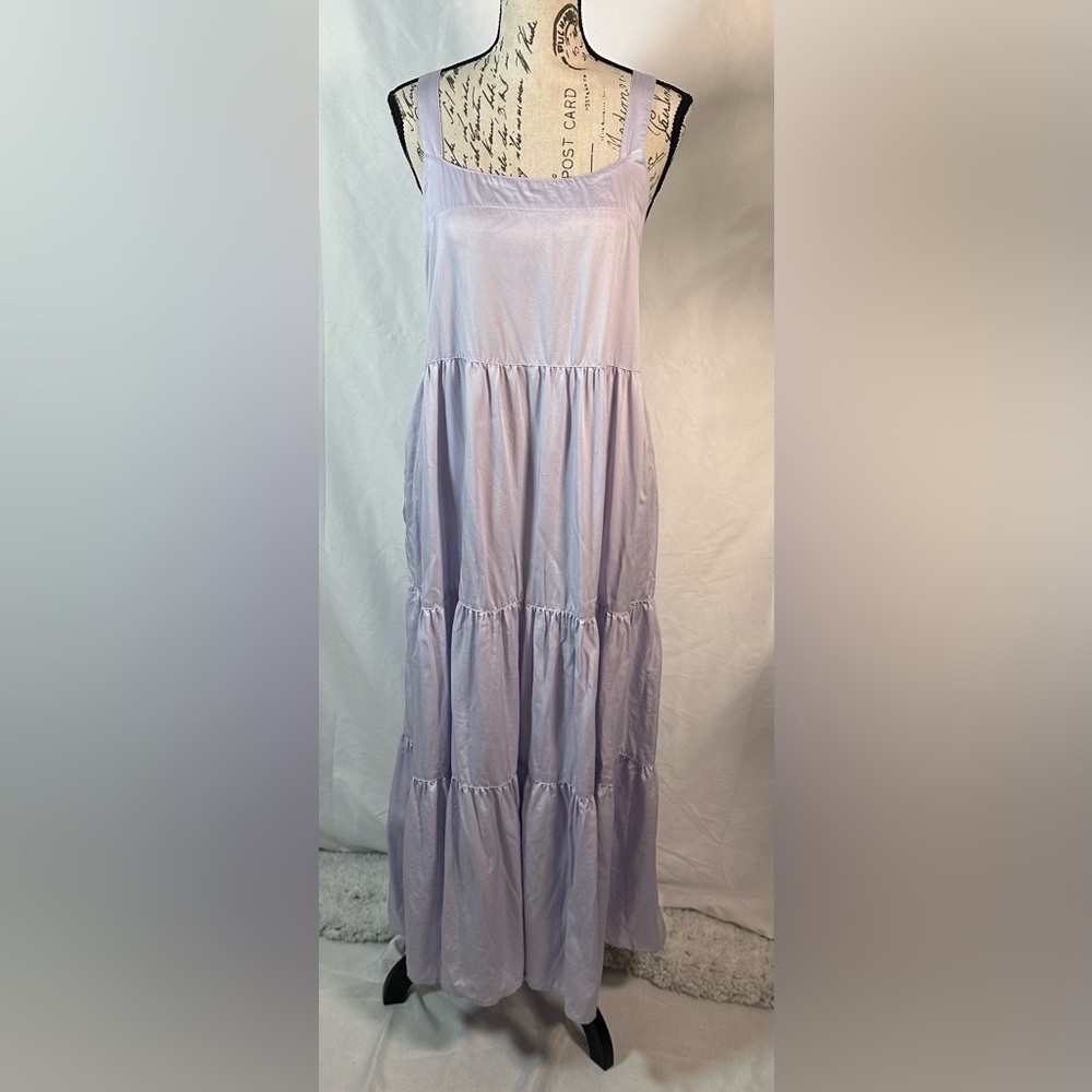 Purple Maxi Dress with Flowing Silhouette💜 - Picture 8 of 10